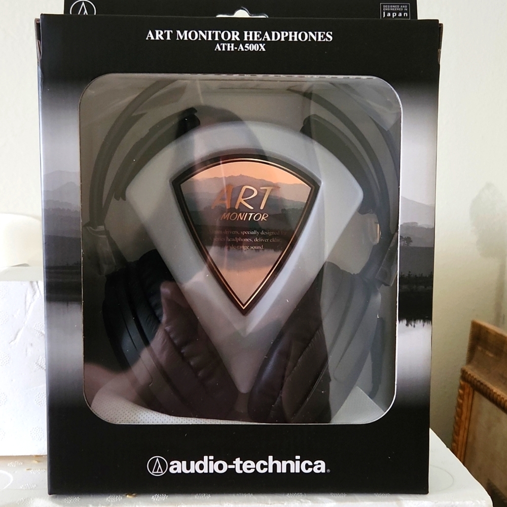 ATH-A500X NIB Audio-Technica Art monitor headphones 🎧